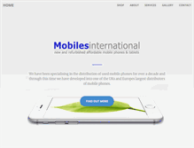 Tablet Screenshot of mobilesinternational.net